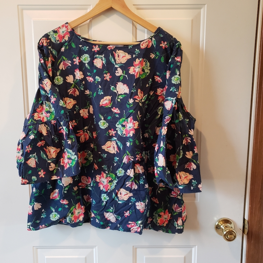 Bell Sleeve Blouse